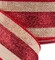 RG Ribbon 2.5" Farmhouse Glam Glitter Stripe with Wired Edges (Red, Natural, 10 Yards) - For Bows, Wreaths, Crafts, and Decorations - Christmas, Valentine's Day, 4th of July